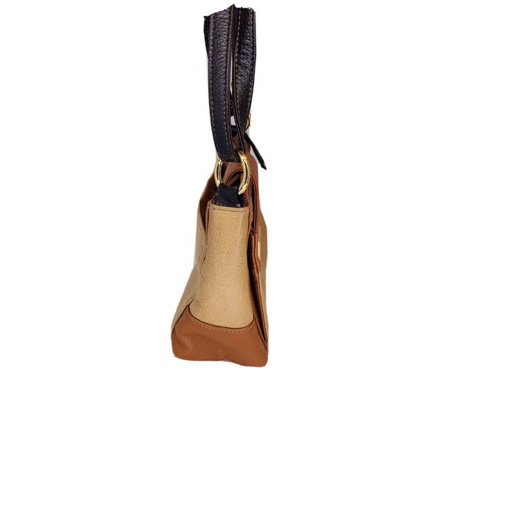 Tignanello Vintage Pebbled Leather Shoulder Bag - Picture 12 of 13